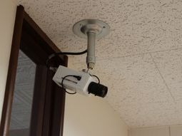 監視カメラ取り付けられた場所