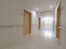 清潔な廊下の様子