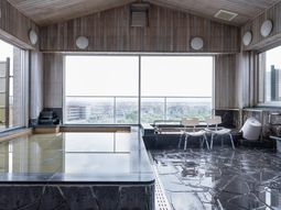 広々洗練された浴室