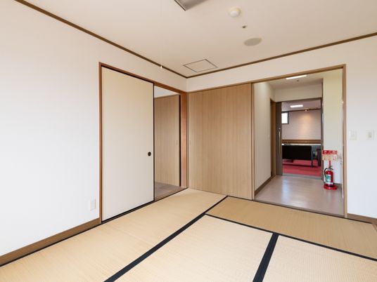 清潔な和室の居室