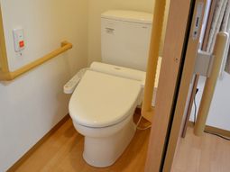 清潔なトイレ設備