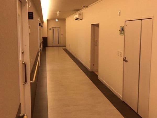 清潔な廊下の様子