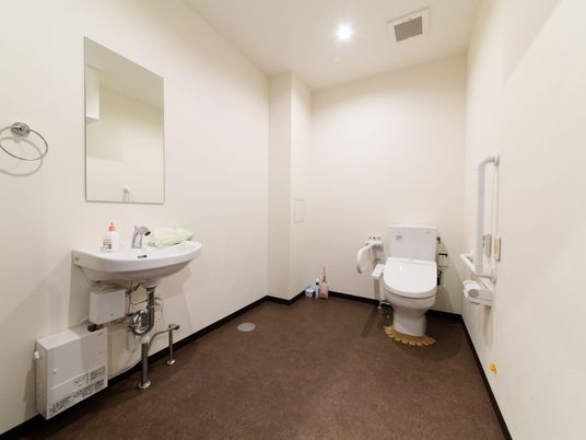 清潔感のあるトイレ空間