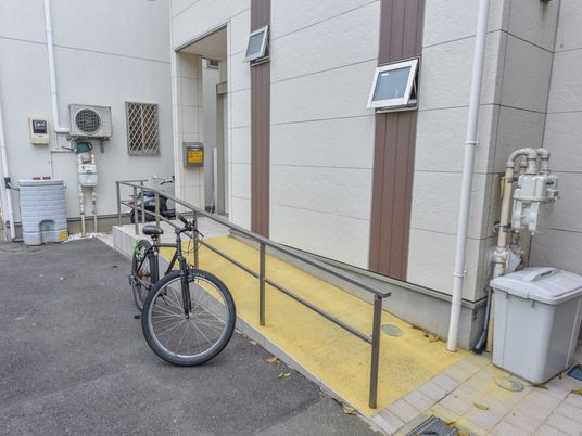 スロープ設置の外観