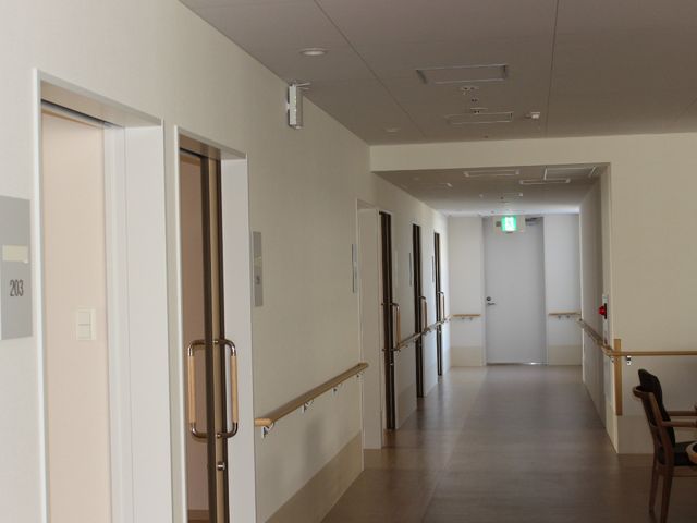 清潔感のある廊下
