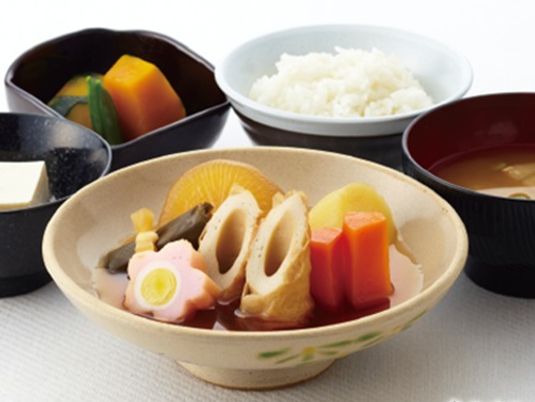 和風のバランス良い食事