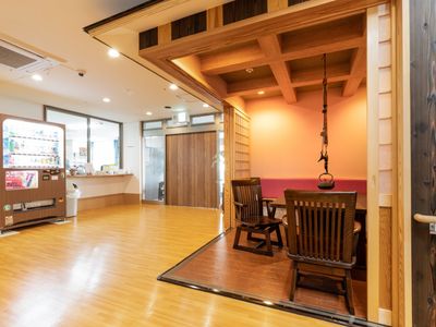 和風の共有スペース