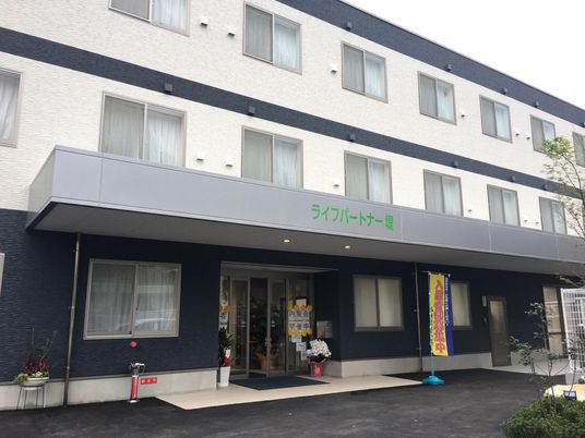 外観を確認できるエントランス