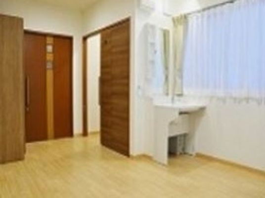 清潔感ある居室の一角