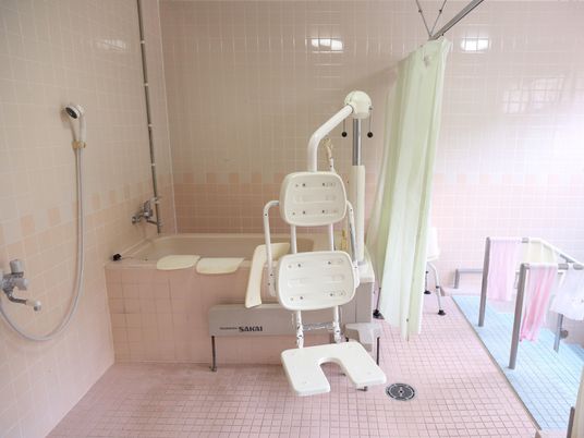 設備が整った浴室