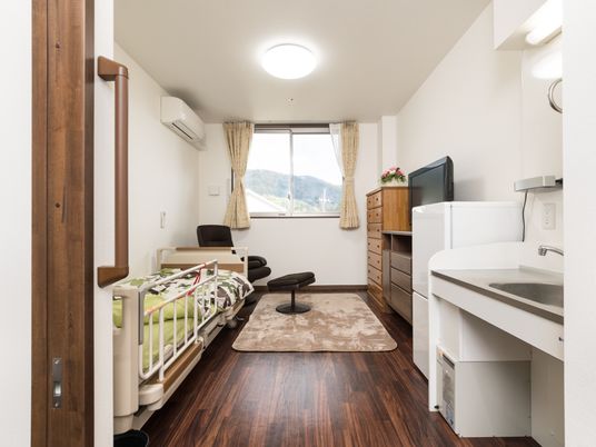 居室の広々とした空間