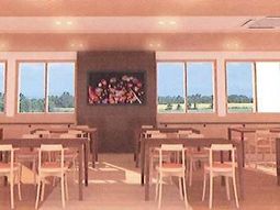 明るいダイニングの様子