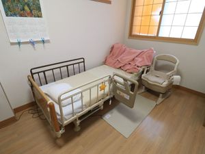  快適な居室の一角  
