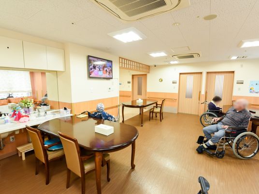 広々とした居室の様子