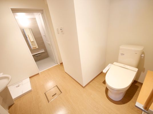清潔なトイレの様子