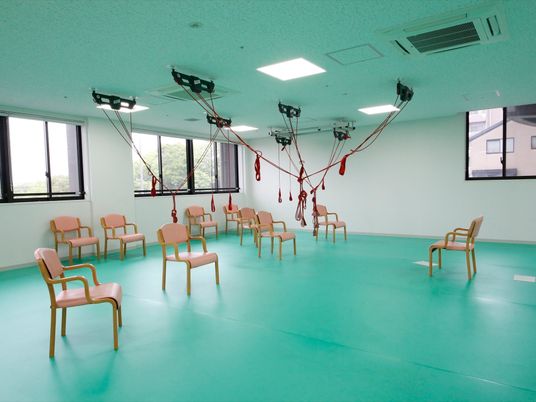 機能訓練室の整然とした様子