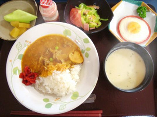 バランスの良い食事内容