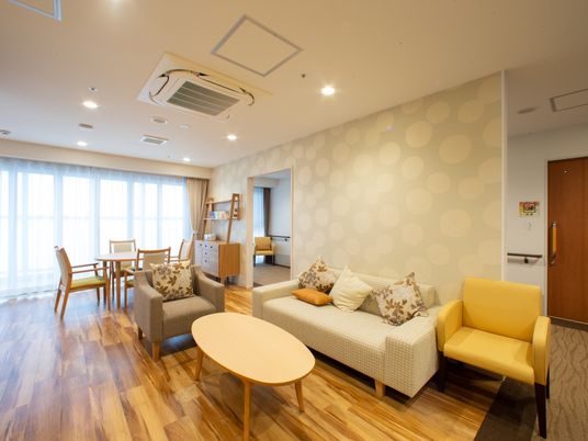 共有リビングの快適空間