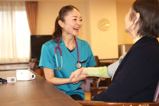 心温まる交流の様子