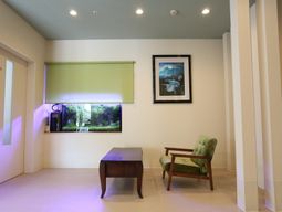 快適な休憩室の一角