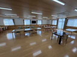 広々とした食堂