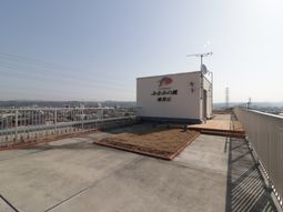 広々テラスと景色