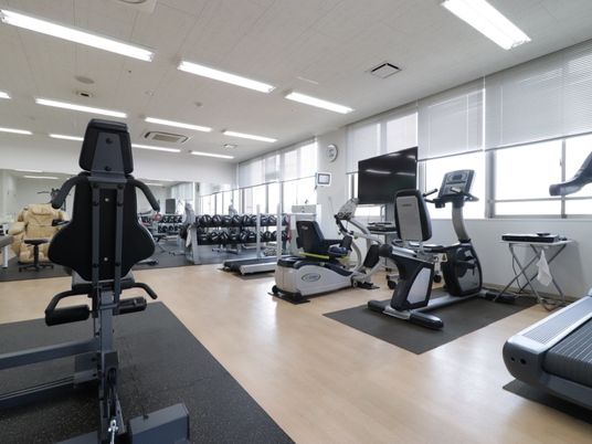 明るいトレーニングルーム