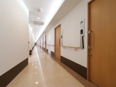 清潔な廊下の風景