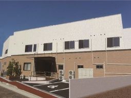 きれいな施設の外観