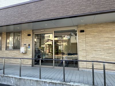 バリアフリーのエントランス