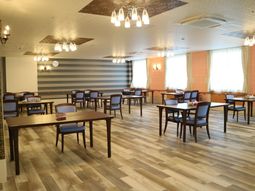 ゆったりとしたダイニングスペース