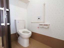 バリアフリーのトイレ