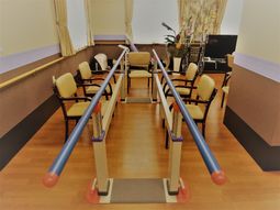 歩行練習器具のある空間