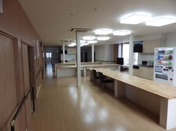 清潔感のある共用スペース