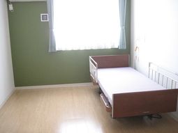清潔な居室の一角