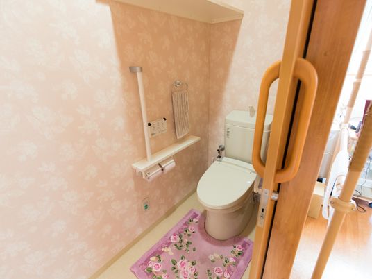 清潔感のあるトイレ空間