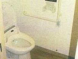 清潔なトイレの一角