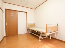 清潔な空間の居室