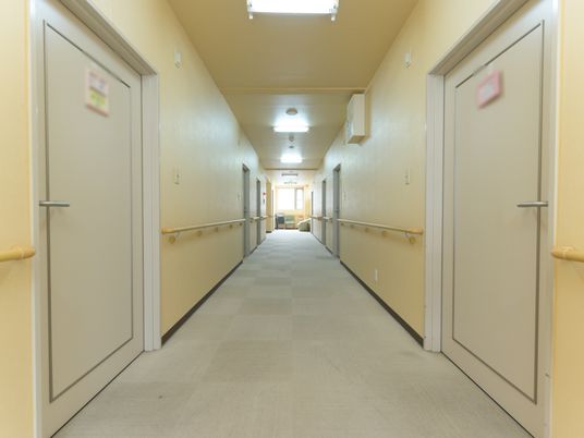 清潔感のある廊下
