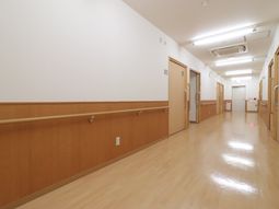 清潔な廊下の様子