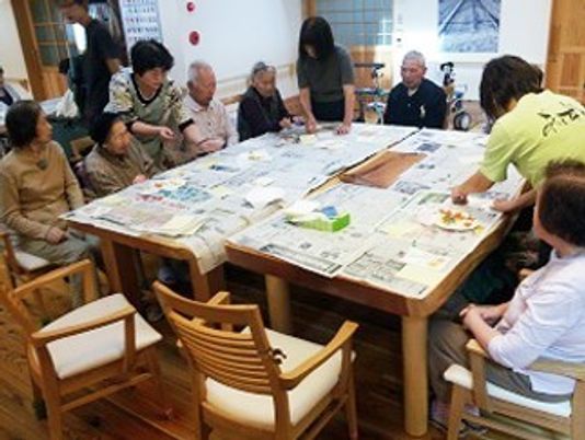 多世代交流のダイニング
