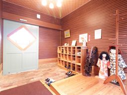 和風の玄関スペース