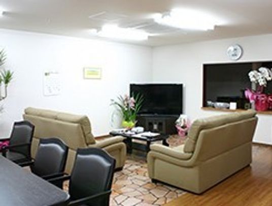 ゆったりとした共有リビング