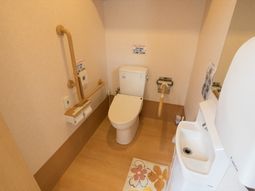 清潔なトイレスペース