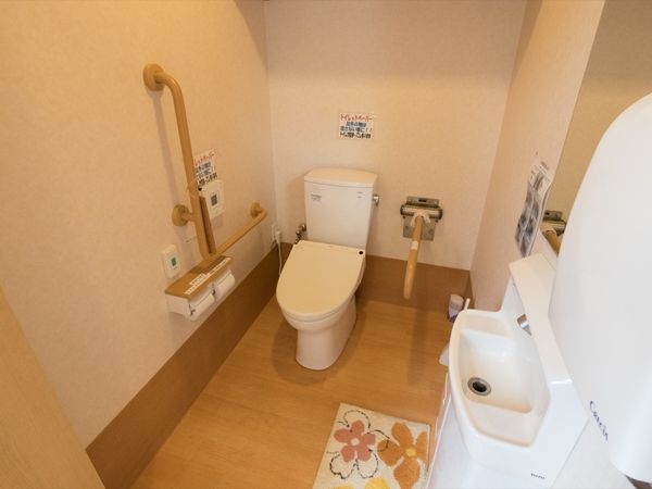 清潔なトイレスペース