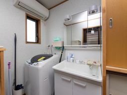 洗濯と洗面の設備