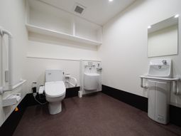 バリアフリートイレの一コマ