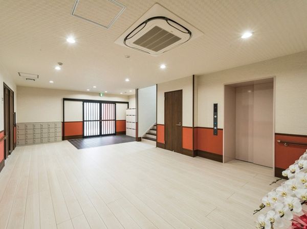 清潔感のある廊下