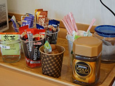 コーヒーコーナーの一部
