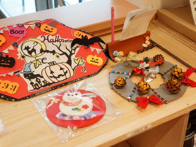 ハロウィンの装飾と手工芸